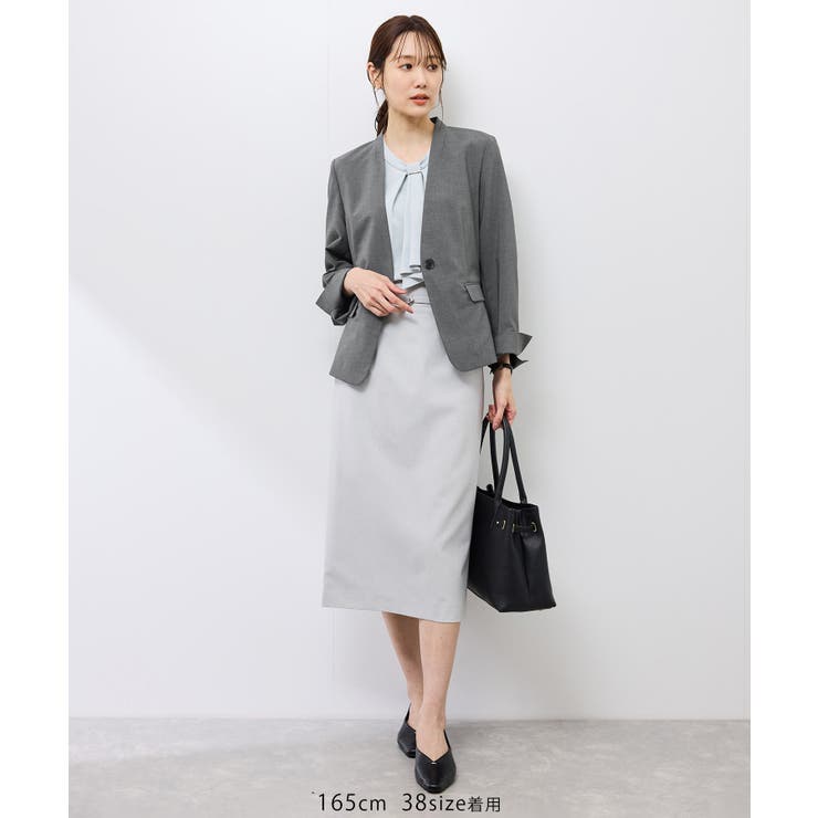 ノーラペルジャケット 通勤 セットアップ対応 | ROPE' PICNIC | 詳細画像12 