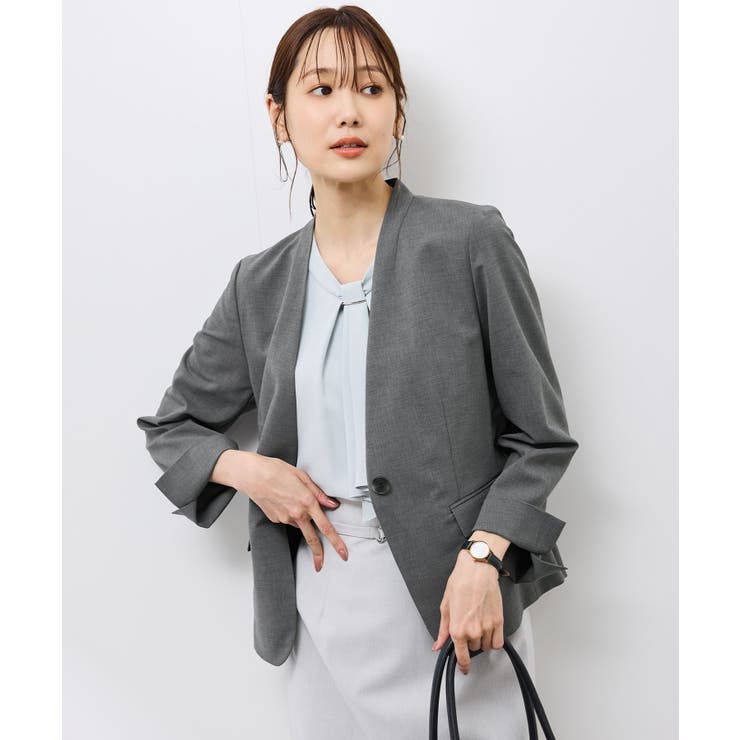 ノーラペルジャケット 通勤 セットアップ対応 | ROPE' PICNIC | 詳細画像14 