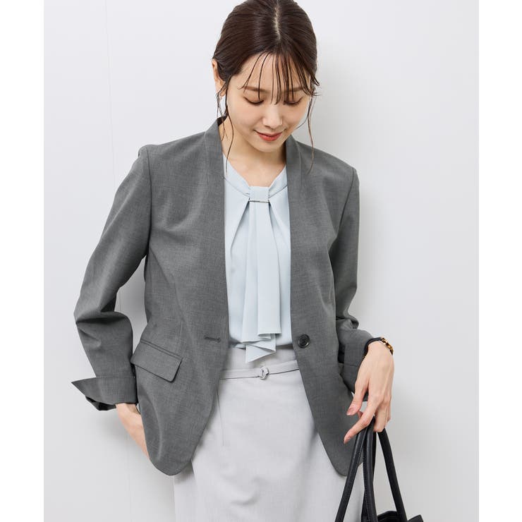 ノーラペルジャケット 通勤 セットアップ対応 | ROPE' PICNIC | 詳細画像15 