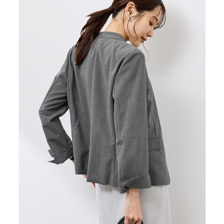 ノーラペルジャケット 通勤 セットアップ対応 | ROPE' PICNIC | 詳細画像16 