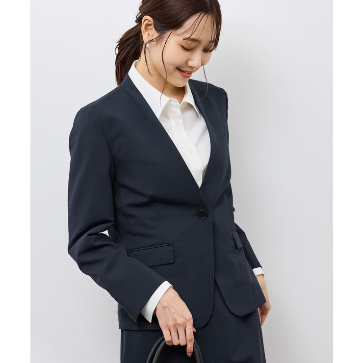 ノーラペルジャケット 通勤 セットアップ対応 | ROPE' PICNIC | 詳細画像21 