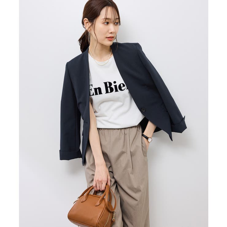 ノーラペルジャケット 通勤 セットアップ対応 | ROPE' PICNIC | 詳細画像25 