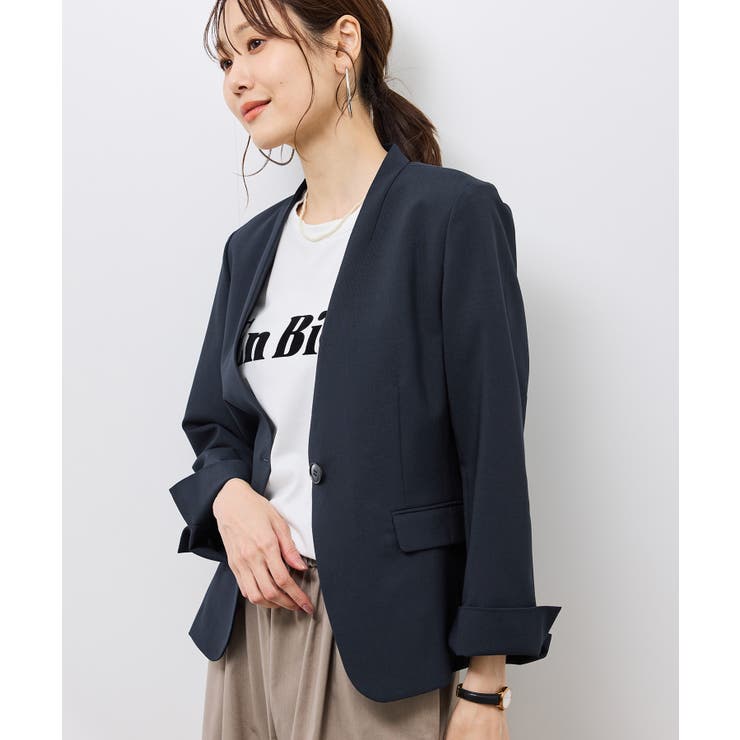 ノーラペルジャケット 通勤 セットアップ対応 | ROPE' PICNIC | 詳細画像27 