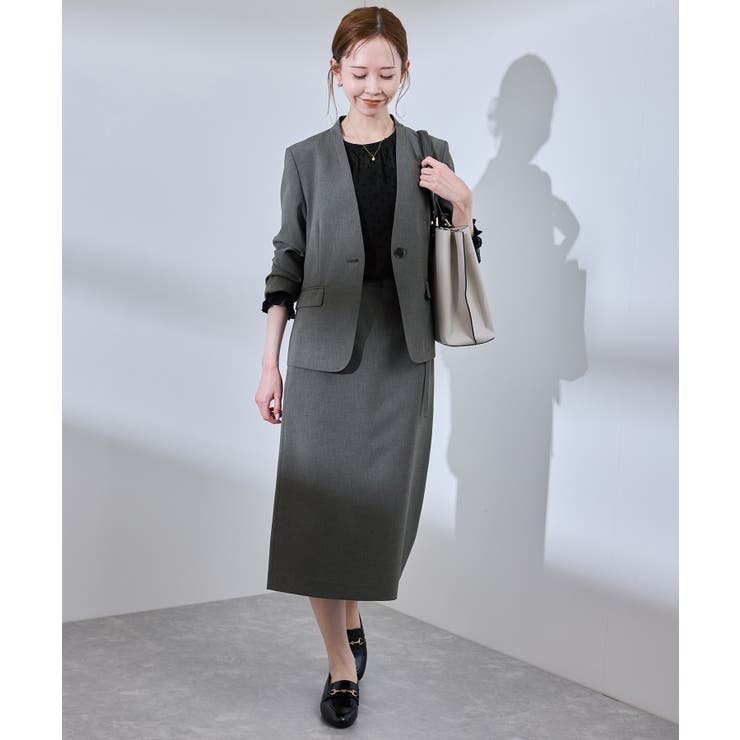 ノーラペルジャケット 通勤 セットアップ対応 | ROPE' PICNIC | 詳細画像29 