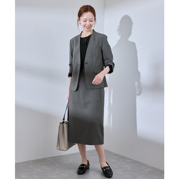 ノーラペルジャケット 通勤 セットアップ対応 | ROPE' PICNIC | 詳細画像30 