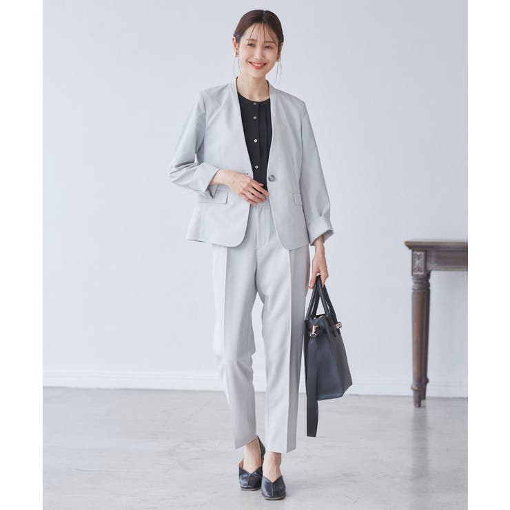 ノーラペルジャケット 通勤 セットアップ対応 | ROPE' PICNIC | 詳細画像7 