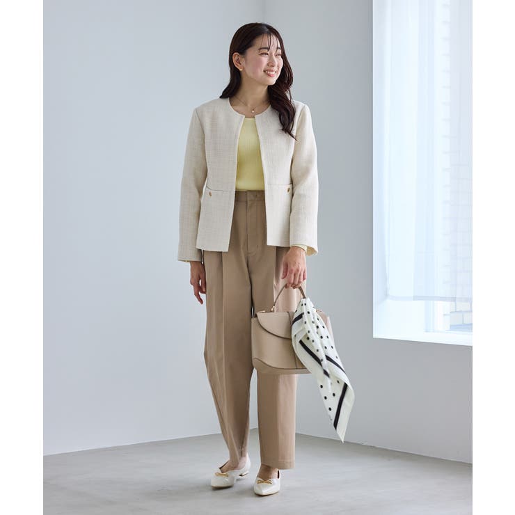 【WEB限定カラー】ツイードフレアジャケット/セレモニー対応・リンクコーデ | ROPE' PICNIC | 詳細画像15 