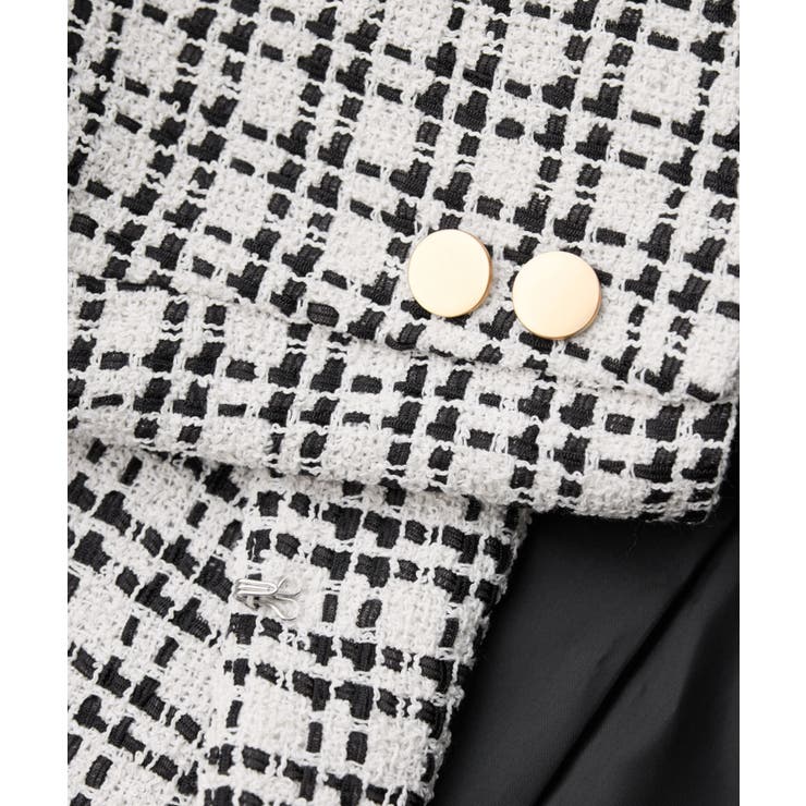 【WEB限定カラー】ツイードフレアジャケット/セレモニー対応・リンクコーデ | ROPE' PICNIC | 詳細画像42 