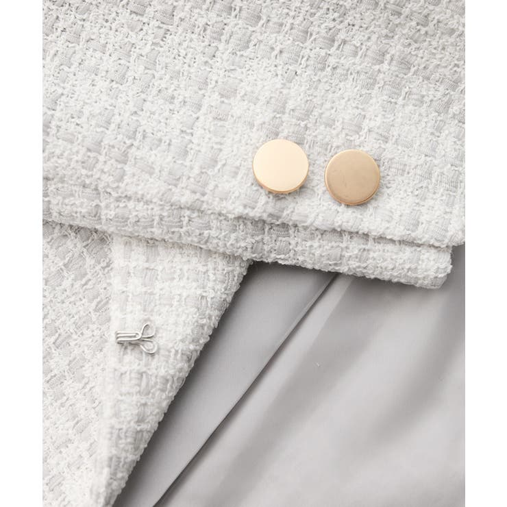 【WEB限定カラー】ツイードフレアジャケット/セレモニー対応・リンクコーデ | ROPE' PICNIC | 詳細画像44 