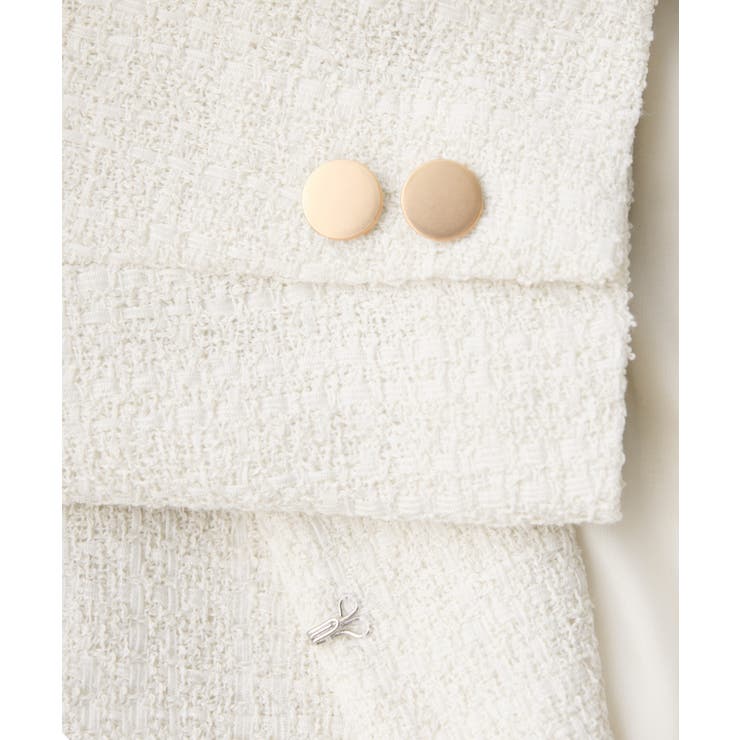 【WEB限定カラー】ツイードフレアジャケット/セレモニー対応・リンクコーデ | ROPE' PICNIC | 詳細画像45 