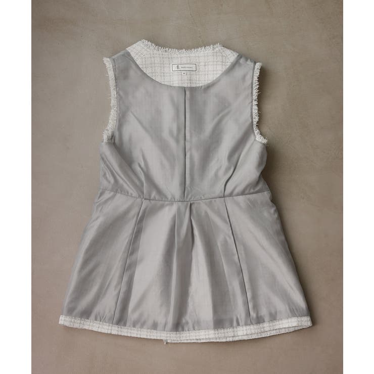 【WEB限定カラー】ツイード金ボタンジレベスト/セレモニー対応・リンクコーデ | ROPE' PICNIC | 詳細画像33 