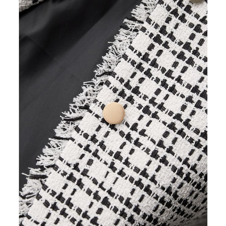 【WEB限定カラー】ツイード金ボタンジレベスト/セレモニー対応・リンクコーデ | ROPE' PICNIC | 詳細画像34 