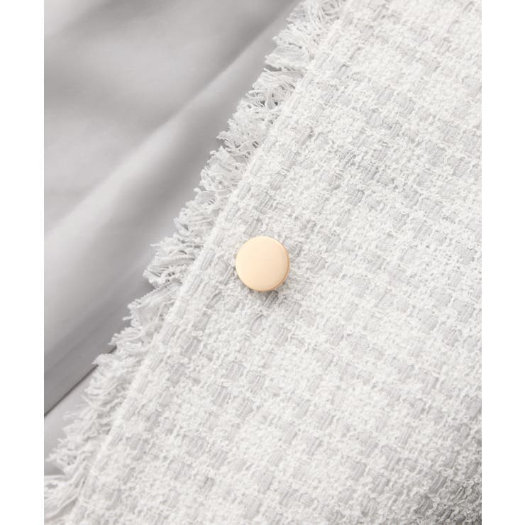 【WEB限定カラー】ツイード金ボタンジレベスト/セレモニー対応・リンクコーデ | ROPE' PICNIC | 詳細画像35 