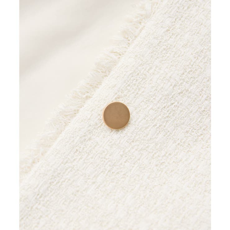 【WEB限定カラー】ツイード金ボタンジレベスト/セレモニー対応・リンクコーデ | ROPE' PICNIC | 詳細画像37 