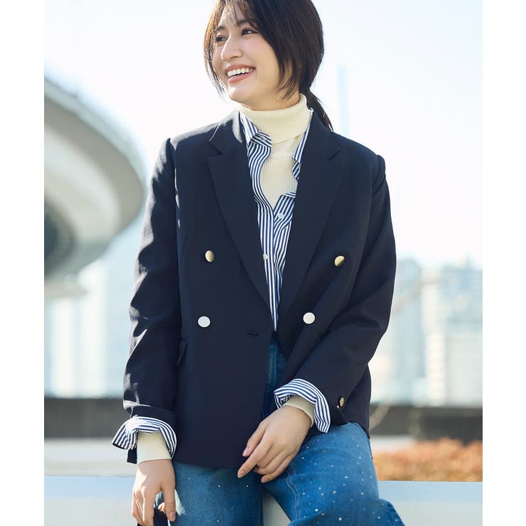 クリアツイル金ボタンジャケット/セレモニー・セットアップ対応 | ROPE' PICNIC | 詳細画像1 