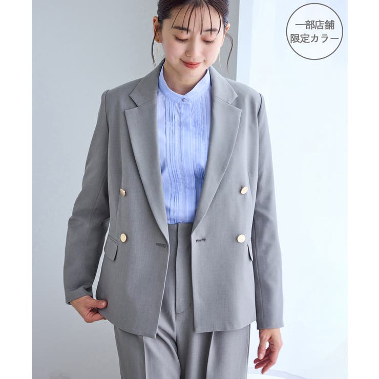 グレー(07) | クリアツイル金ボタンジャケット/セレモニー・セットアップ対応 | ROPE' PICNIC