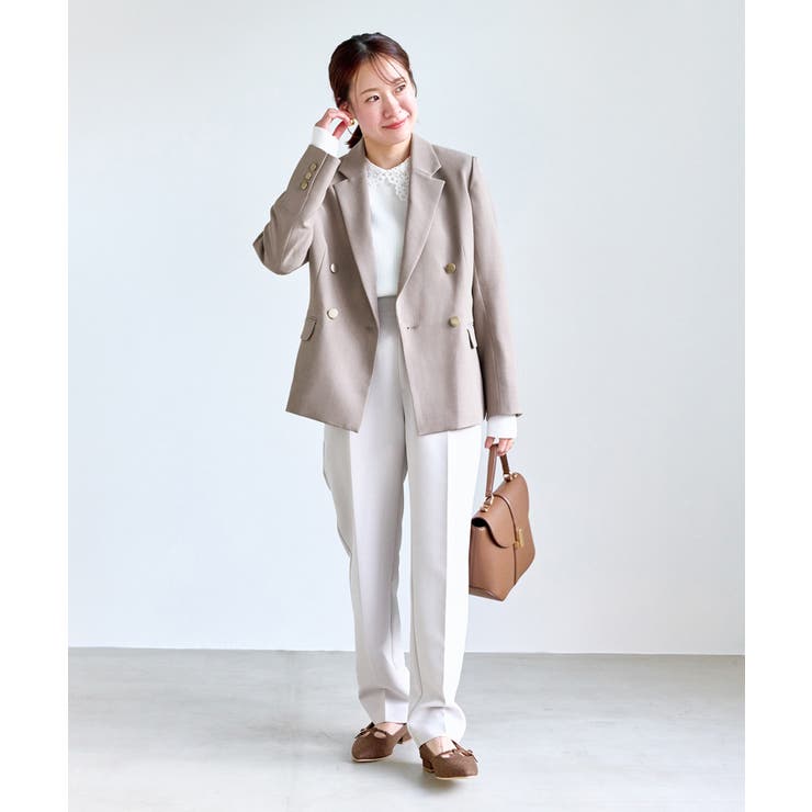 【低身長 小柄さんサイズ】クリアツイル金ボタンジャケット セレモニー | ROPE' PICNIC | 詳細画像10 