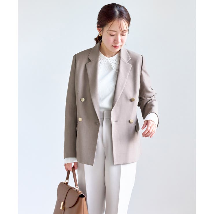 【低身長 小柄さんサイズ】クリアツイル金ボタンジャケット セレモニー | ROPE' PICNIC | 詳細画像13 