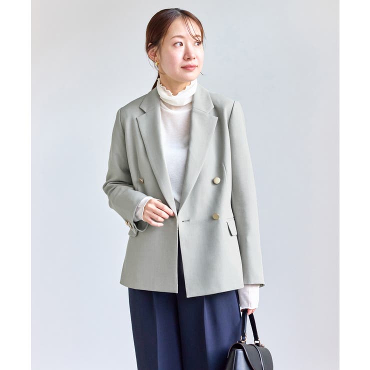 【低身長 小柄さんサイズ】クリアツイル金ボタンジャケット セレモニー | ROPE' PICNIC | 詳細画像17 