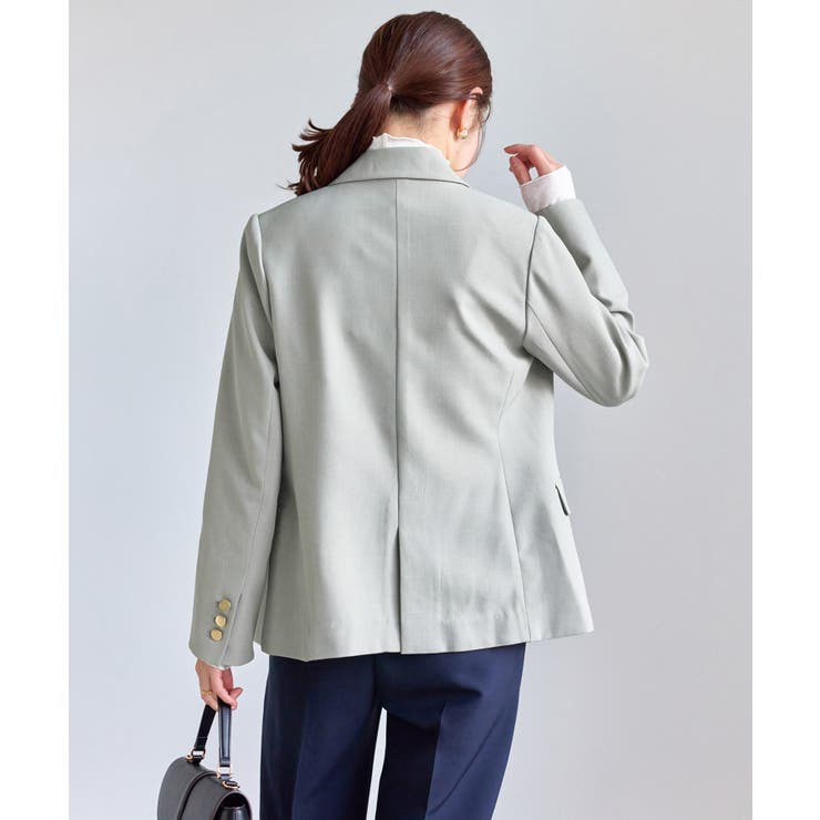 【低身長 小柄さんサイズ】クリアツイル金ボタンジャケット セレモニー | ROPE' PICNIC | 詳細画像19 