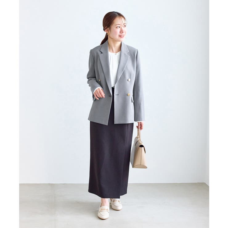 【低身長 小柄さんサイズ】クリアツイル金ボタンジャケット セレモニー | ROPE' PICNIC | 詳細画像2 