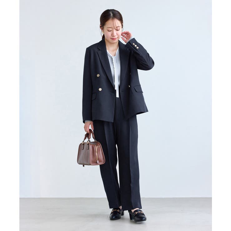 【低身長 小柄さんサイズ】クリアツイル金ボタンジャケット セレモニー | ROPE' PICNIC | 詳細画像21 