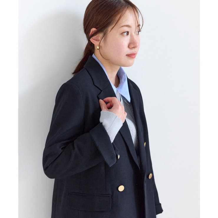 【低身長 小柄さんサイズ】クリアツイル金ボタンジャケット セレモニー | ROPE' PICNIC | 詳細画像28 