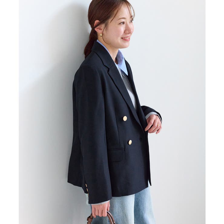 【低身長 小柄さんサイズ】クリアツイル金ボタンジャケット セレモニー | ROPE' PICNIC | 詳細画像29 