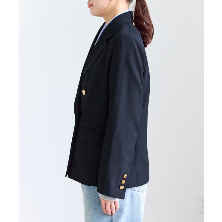 【低身長 小柄さんサイズ】クリアツイル金ボタンジャケット セレモニー | ROPE' PICNIC | 詳細画像34 