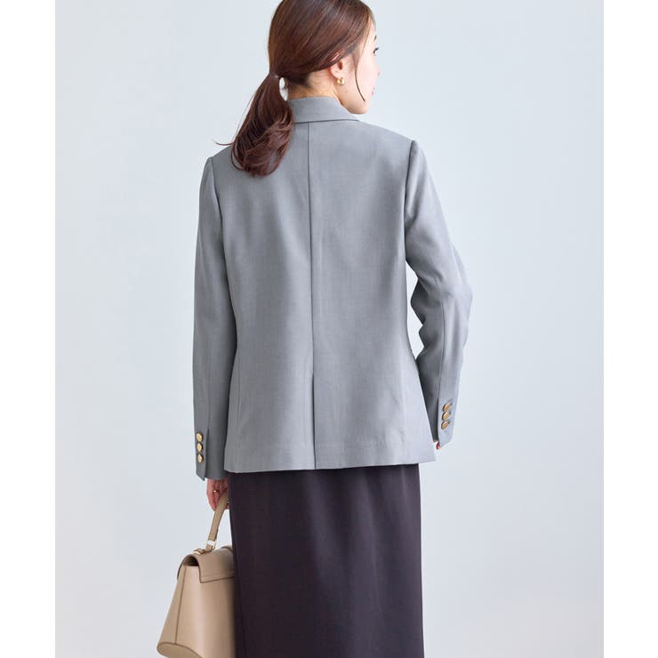 【低身長 小柄さんサイズ】クリアツイル金ボタンジャケット セレモニー | ROPE' PICNIC | 詳細画像5 