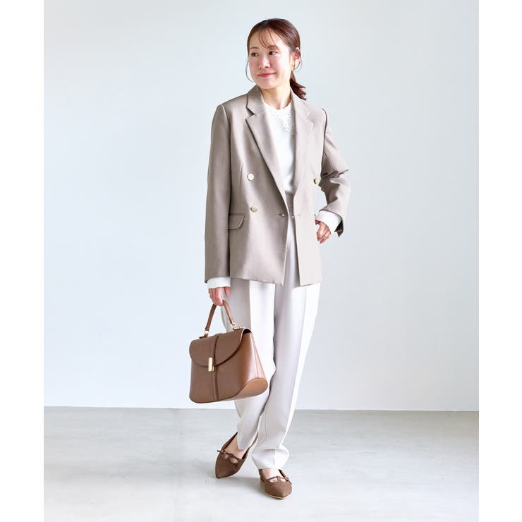 【低身長 小柄さんサイズ】クリアツイル金ボタンジャケット セレモニー | ROPE' PICNIC | 詳細画像9 