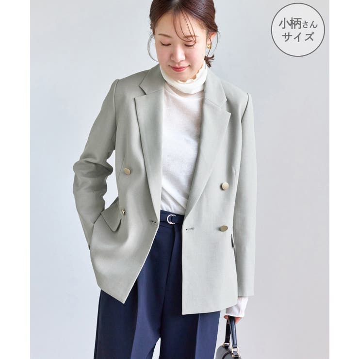 グリーンサブ(35) | 【低身長 小柄さんサイズ】クリアツイル金ボタンジャケット セレモニー | ROPE' PICNIC