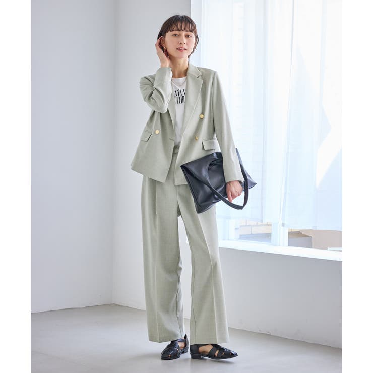 カナパ 金ボタンジャケット/セットアップ対応・UV・抗菌防臭・接触冷感 | ROPE' PICNIC | 詳細画像10 