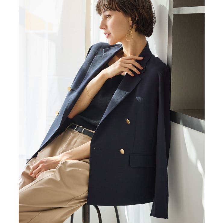 カナパ 金ボタンジャケット/セットアップ対応・UV・抗菌防臭・接触冷感 | ROPE' PICNIC | 詳細画像14 