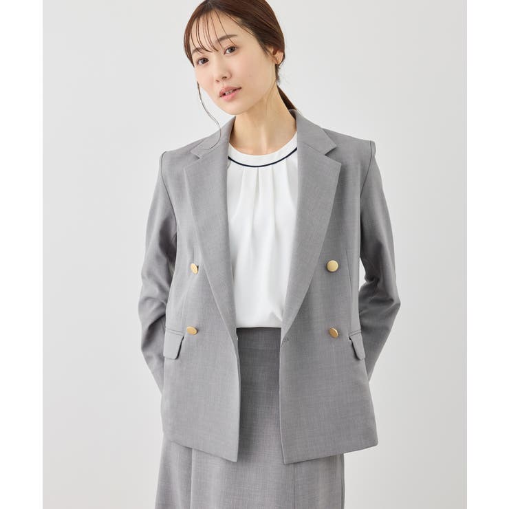 カナパ 金ボタンジャケット/セットアップ対応・UV・抗菌防臭・接触冷感 | ROPE' PICNIC | 詳細画像16 