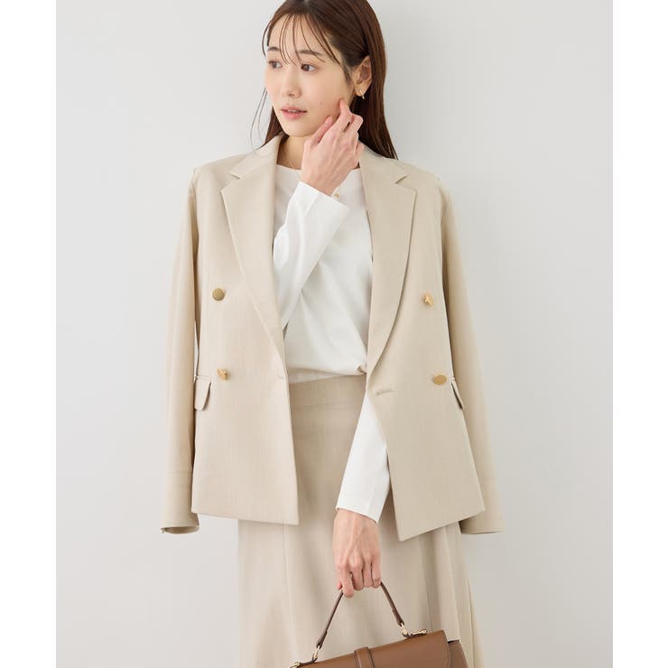 カナパ 金ボタンジャケット/セットアップ対応・UV・抗菌防臭・接触冷感 | ROPE' PICNIC | 詳細画像21 