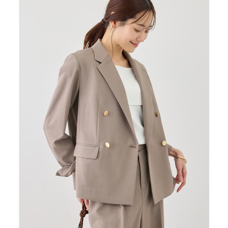 カナパ 金ボタンジャケット/セットアップ対応・UV・抗菌防臭・接触冷感 | ROPE' PICNIC | 詳細画像23 