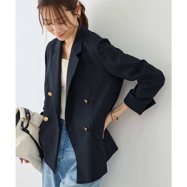 カナパ 金ボタンジャケット/セットアップ対応・UV・抗菌防臭・接触冷感 | ROPE' PICNIC | 詳細画像29 