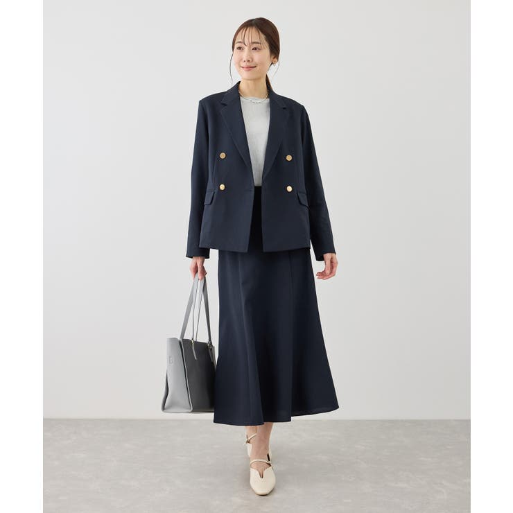 カナパ 金ボタンジャケット/セットアップ対応・UV・抗菌防臭・接触冷感 | ROPE' PICNIC | 詳細画像30 