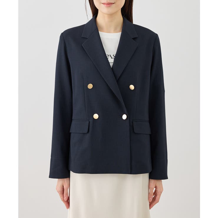 カナパ 金ボタンジャケット/セットアップ対応・UV・抗菌防臭・接触冷感 | ROPE' PICNIC | 詳細画像33 