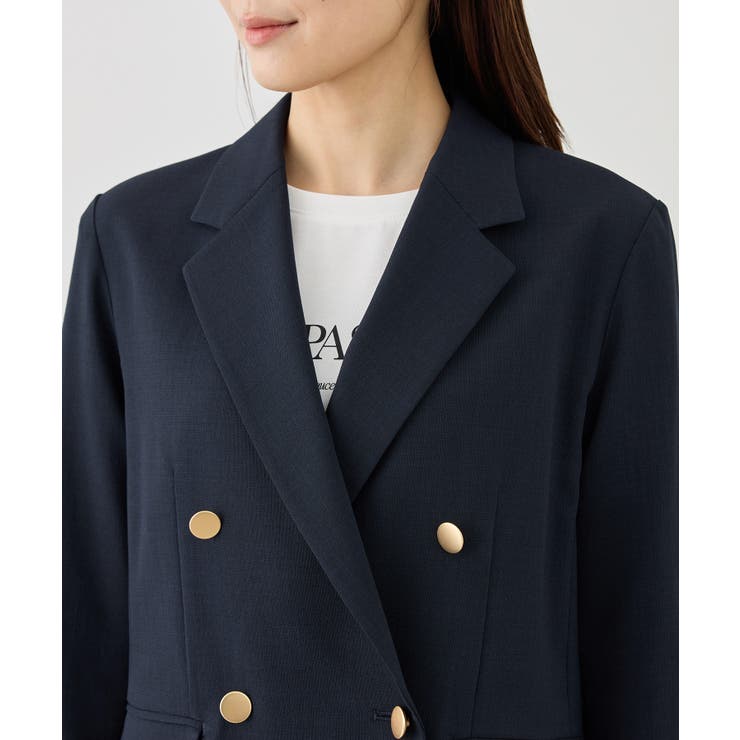 カナパ 金ボタンジャケット/セットアップ対応・UV・抗菌防臭・接触冷感 | ROPE' PICNIC | 詳細画像36 