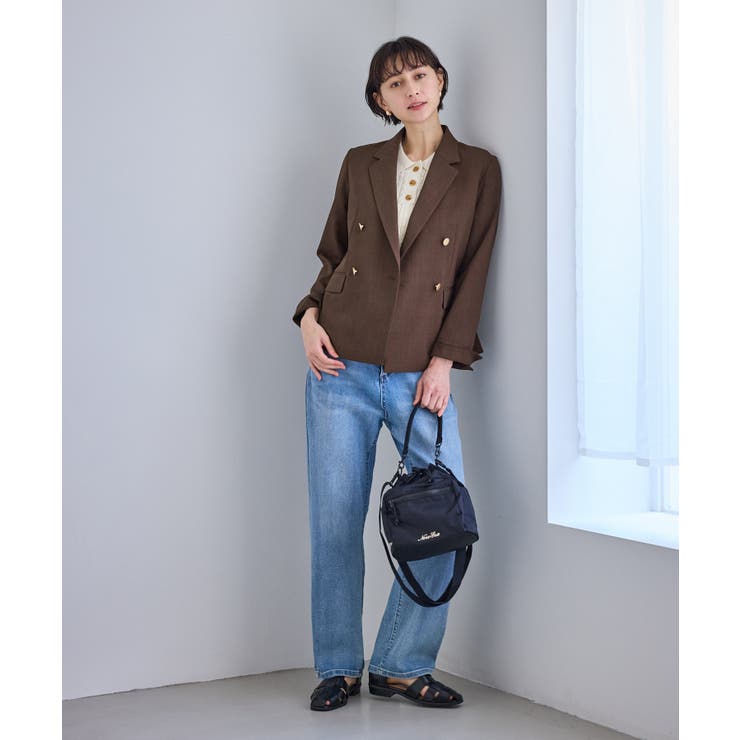 カナパ 金ボタンジャケット/セットアップ対応・UV・抗菌防臭・接触冷感 | ROPE' PICNIC | 詳細画像4 