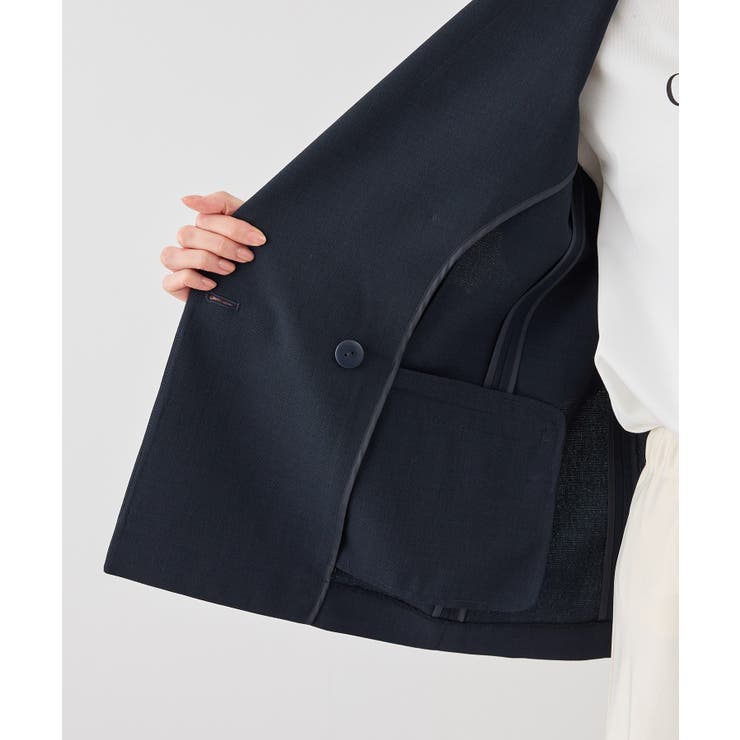 カナパ 金ボタンジャケット/セットアップ対応・UV・抗菌防臭・接触冷感 | ROPE' PICNIC | 詳細画像42 