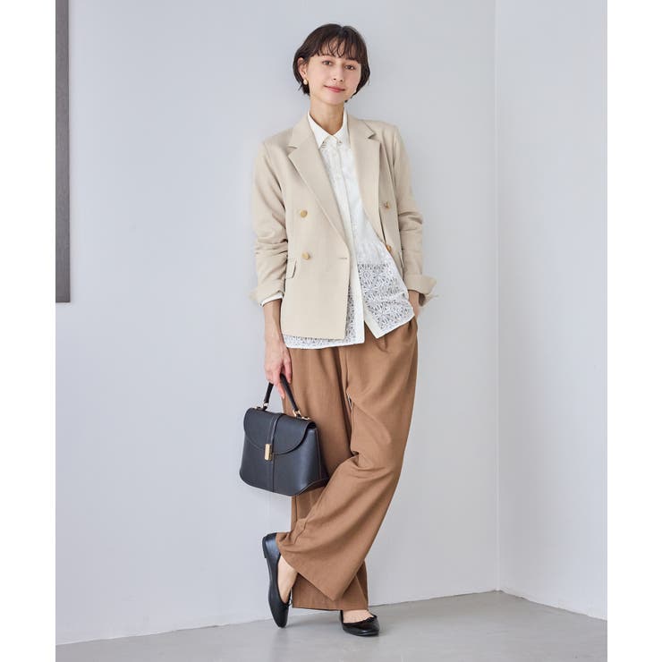 カナパ 金ボタンジャケット/セットアップ対応・UV・抗菌防臭・接触冷感 | ROPE' PICNIC | 詳細画像9 