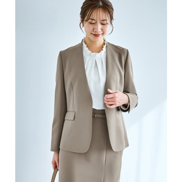 360°ウルトラストレッチ ノーカラージャケット UVカット | ROPE' PICNIC | 詳細画像14 