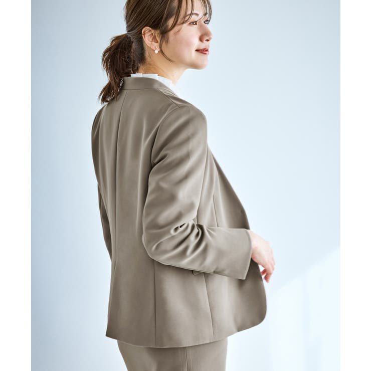 360°ウルトラストレッチ ノーカラージャケット UVカット | ROPE' PICNIC | 詳細画像16 