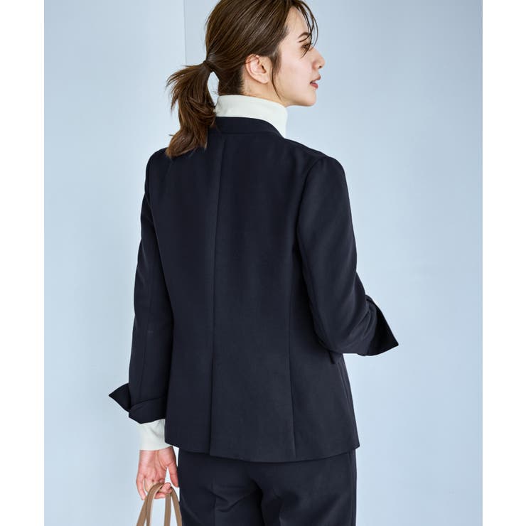 360°ウルトラストレッチ ノーカラージャケット UVカット | ROPE' PICNIC | 詳細画像22 