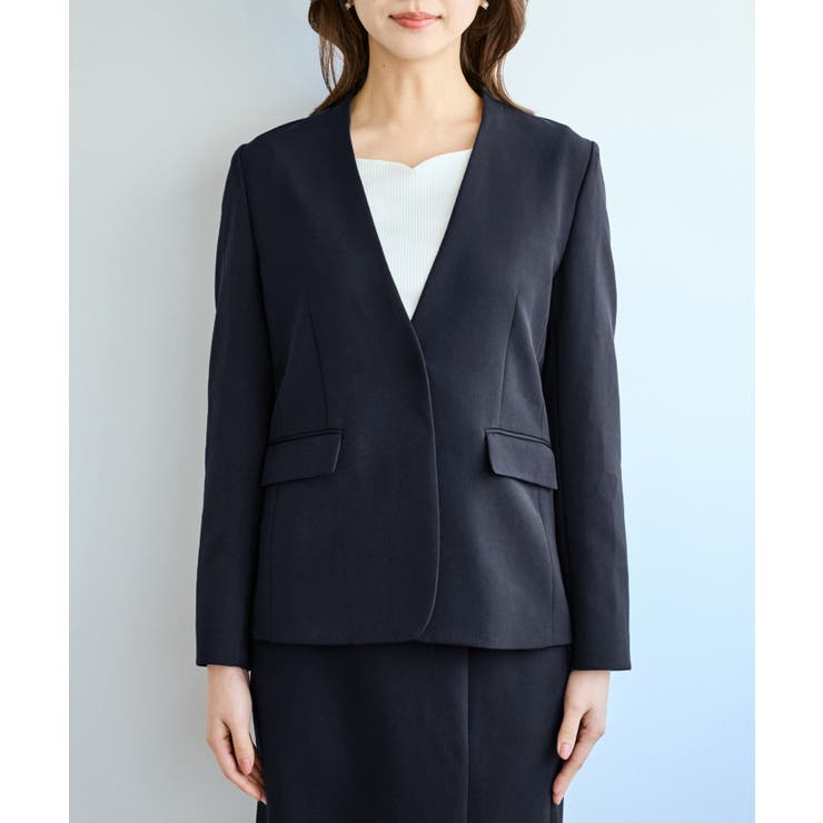 360°ウルトラストレッチ ノーカラージャケット UVカット | ROPE' PICNIC | 詳細画像23 