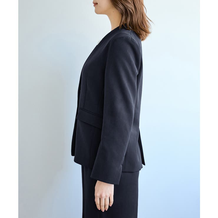 360°ウルトラストレッチ ノーカラージャケット UVカット | ROPE' PICNIC | 詳細画像24 