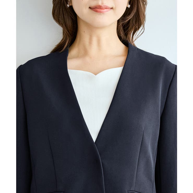 360°ウルトラストレッチ ノーカラージャケット UVカット | ROPE' PICNIC | 詳細画像26 